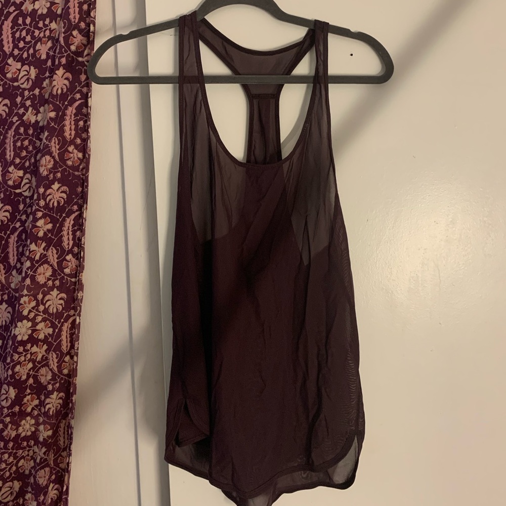 LuluLemon Mesh Workout Tank Top